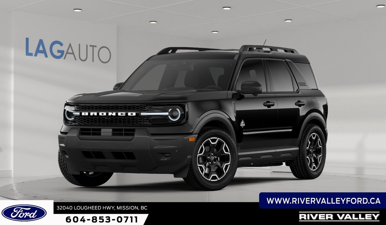 Shadow Black 2026 Ford Bronco Sport SUV / Crossover All-Wheel Drive Automatic