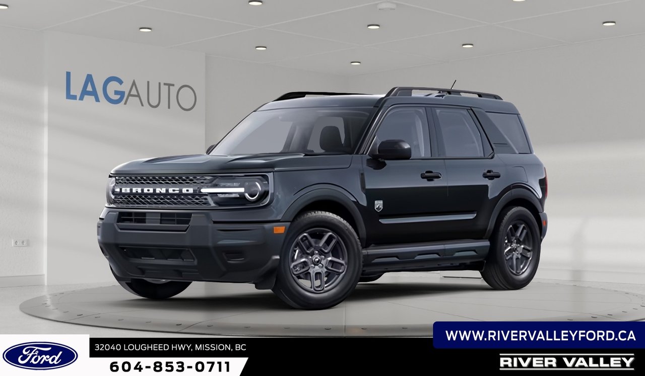 Shadow Black 2026 Ford Bronco Sport SUV / Crossover All-Wheel Drive Automatic