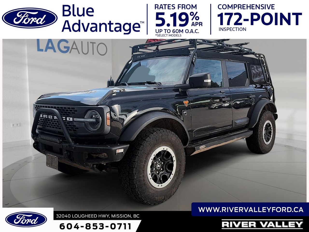 Shadow Black 2021 Ford Bronco SUV / Crossover Four-Wheel Drive Automatic