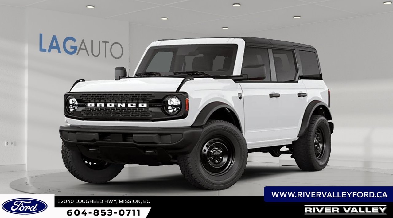 Oxford White 2026 Ford Bronco SUV / Crossover Four-Wheel Drive Automatic