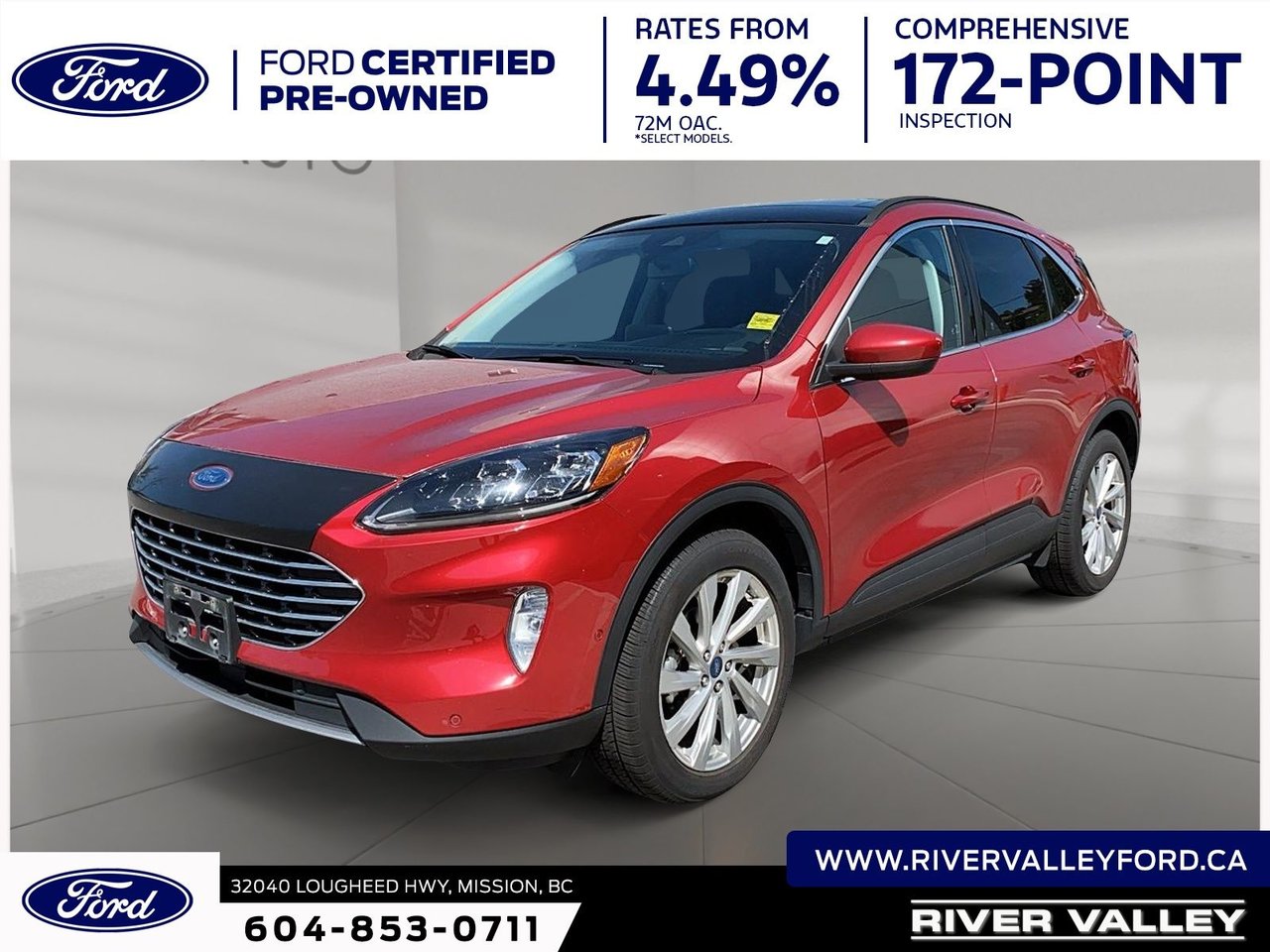 2021 Ford Escape Hybrid Titanium AWD