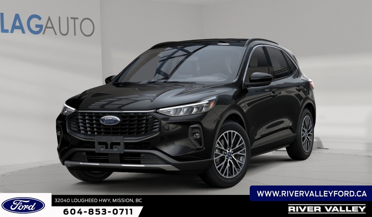 Ford Escape Hybrid Plug-in 2024 VUS Noir (Agate Black Metallic) Traction avant Automatique