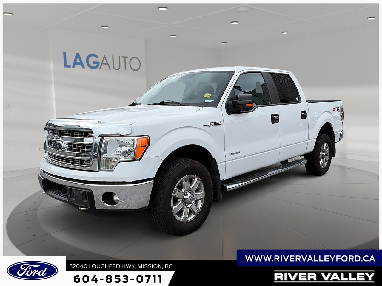 Oxford White 2014 Ford F-150 Pickup Truck Four-Wheel Drive Automatic