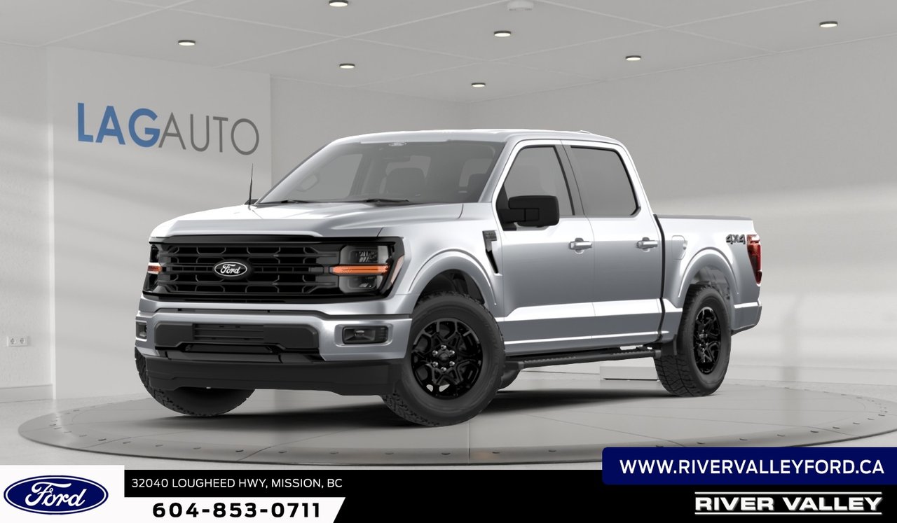 Iconic Silver Metallic 2026 Ford F-150 Pickup Truck Four-Wheel Drive Automatic