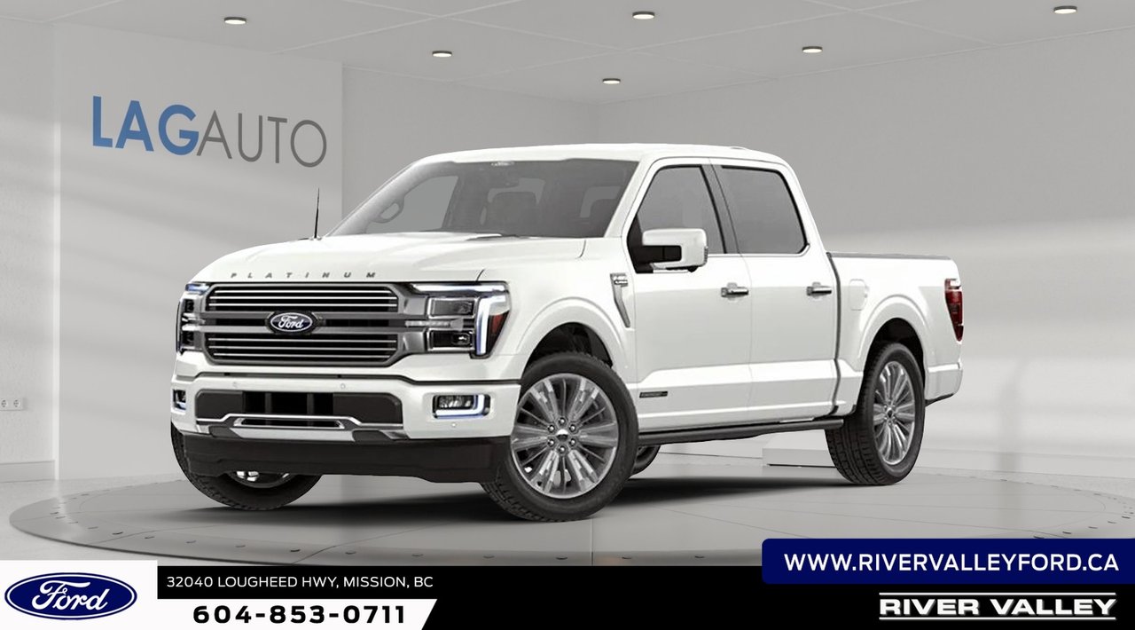 Star White Metallic Tri-Coat 2026 Ford F-150 Pickup Truck Four-Wheel Drive Automatic