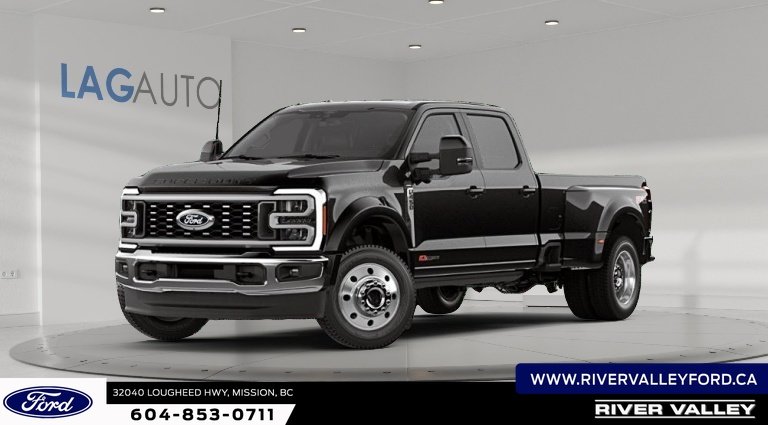 Agate Black Metallic 2027 Ford F-450 Super Duty Pickup Truck Four-Wheel Drive Automatic