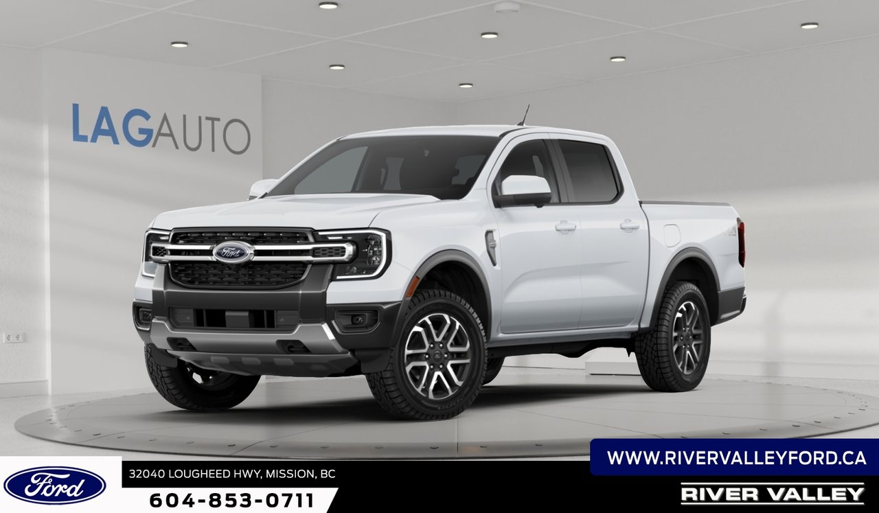 Oxford White 2026 Ford Ranger Pickup Truck Four-Wheel Drive Automatic