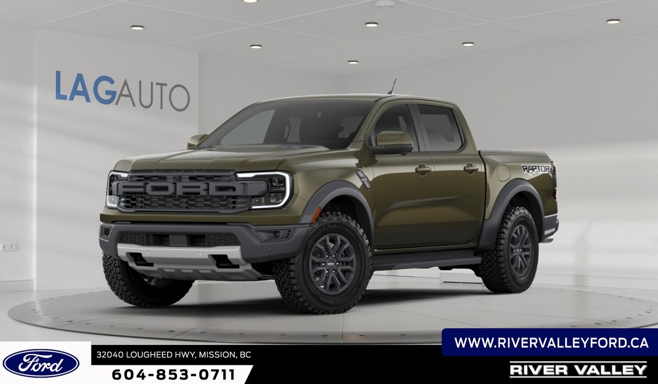 Shelter Green Metallic 2026 Ford Ranger Pickup Truck Four-Wheel Drive Automatic