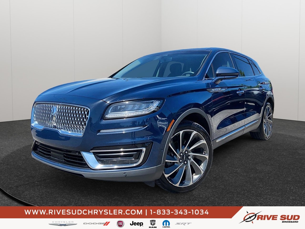 Blue 2019 Lincoln Nautilus Reserve AWD SUV / Crossover All-Wheel Drive Automatic