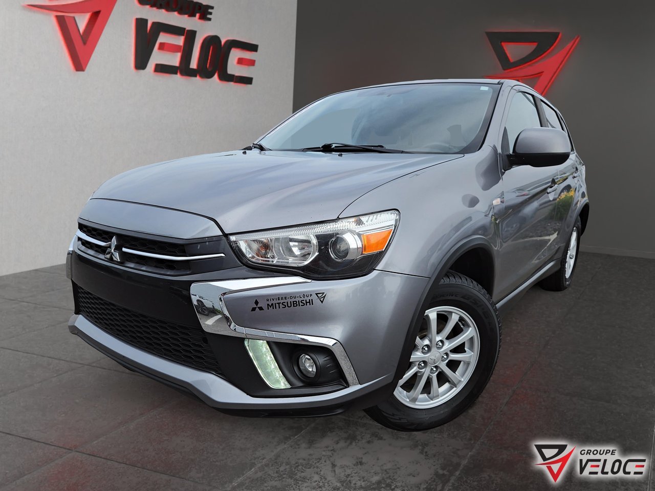 Gray 2018 Mitsubishi RVR SUV / Crossover Continuously Variable Transmission