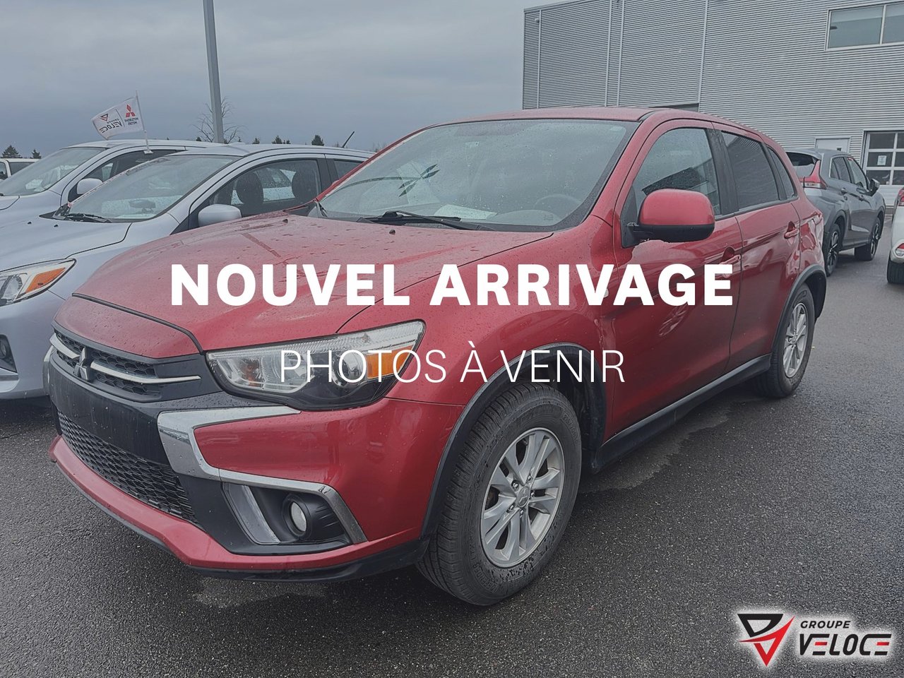 Red 2019 Mitsubishi RVR SE AWC 4WD SUV / Crossover Continuously Variable Transmission