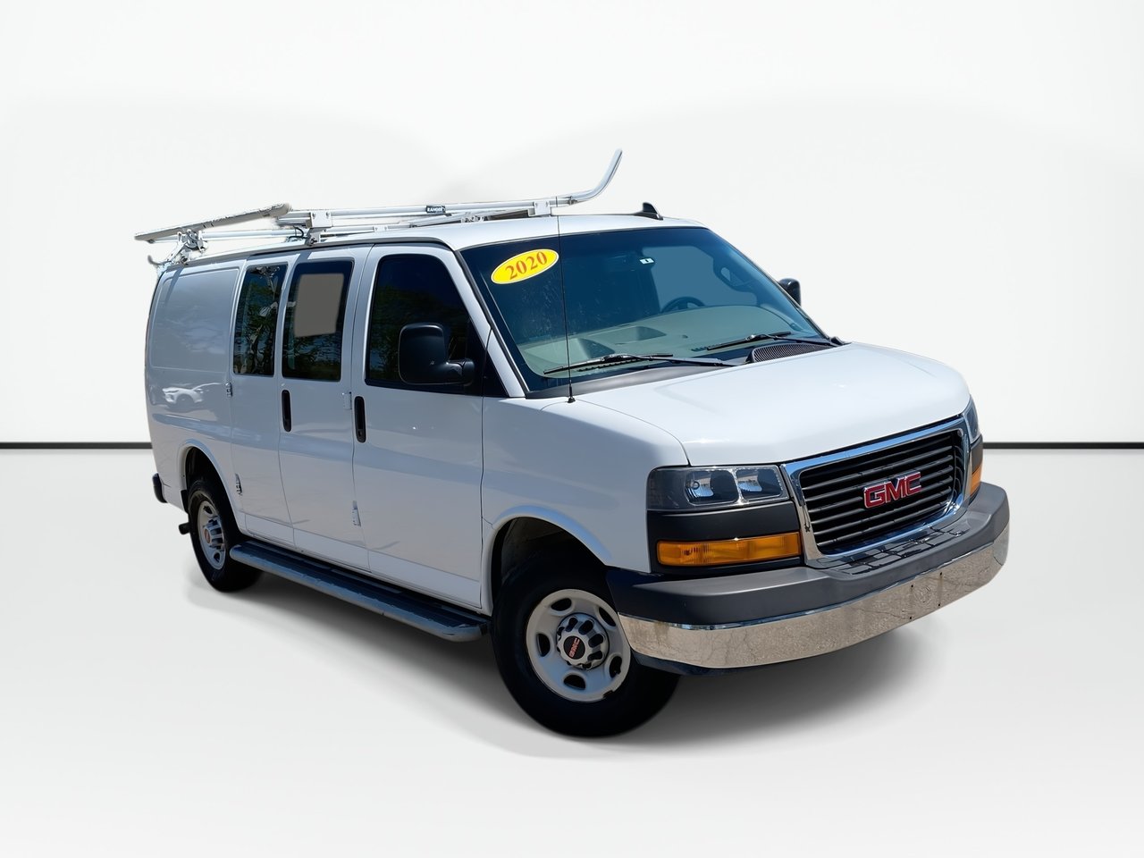 White 2020 GMC Savana Cargo 2500 RWD Van Rear-Wheel Drive Automatic
