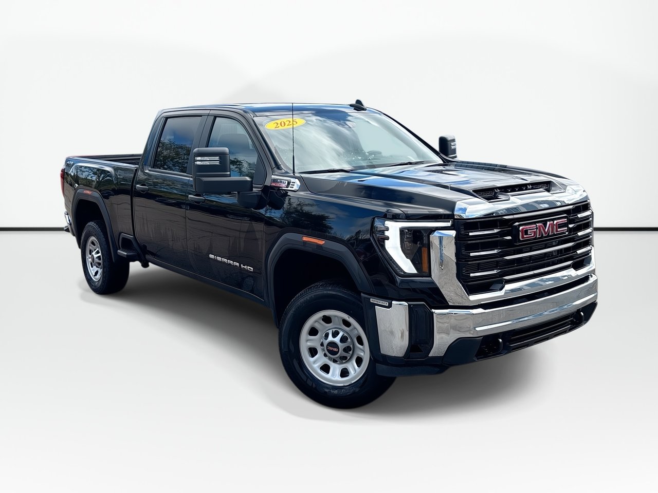 Onyx Black 2025 GMC Sierra 3500HD Pickup Truck Four-Wheel Drive Automatic