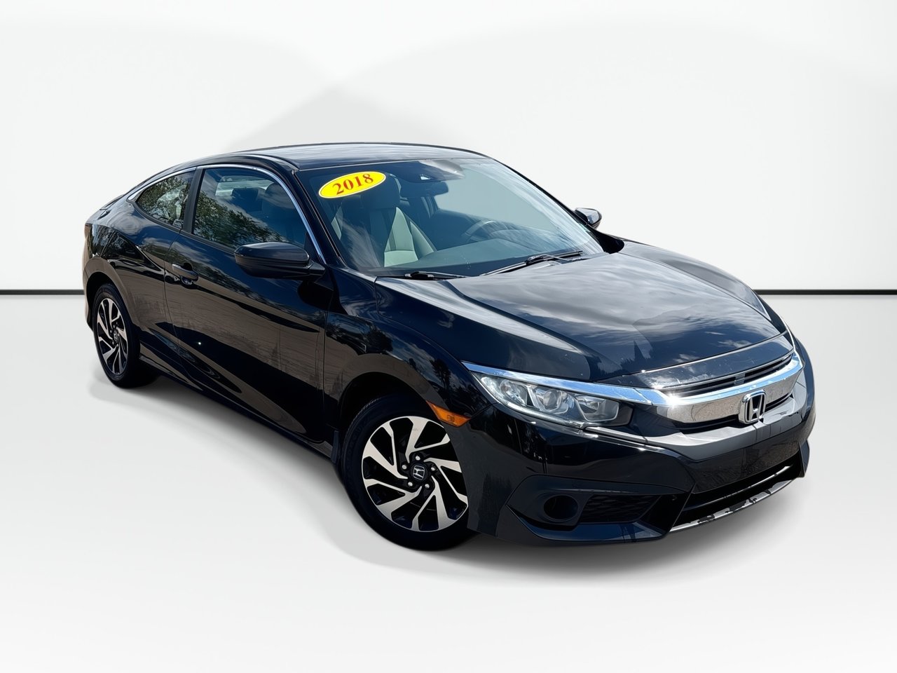 Crystal Black Pearl. 2018 Honda Civic Coupe Coupe Automatic