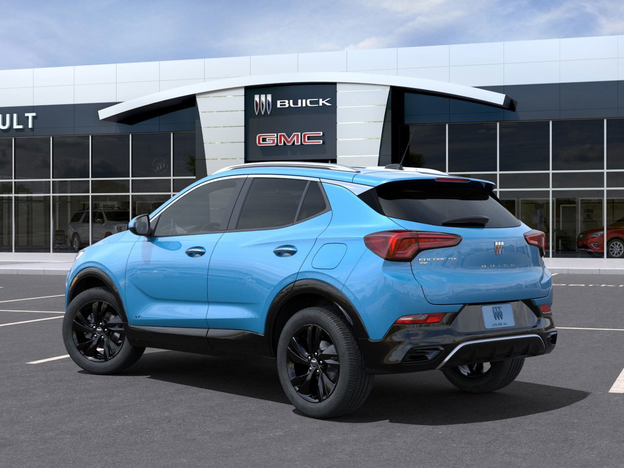 2025 Buick Encore GX Sport Touring Aquamarine Blue Metallic Saint-Eustache - photo #2