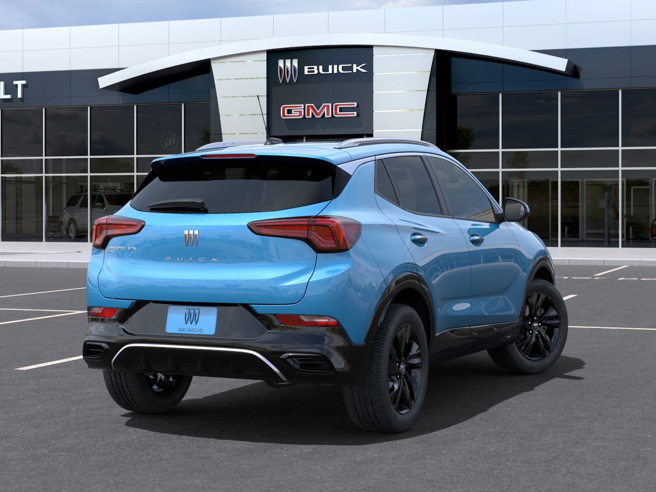 2025 Buick Encore GX Sport Touring Aquamarine Blue Metallic Saint-Eustache - photo #3