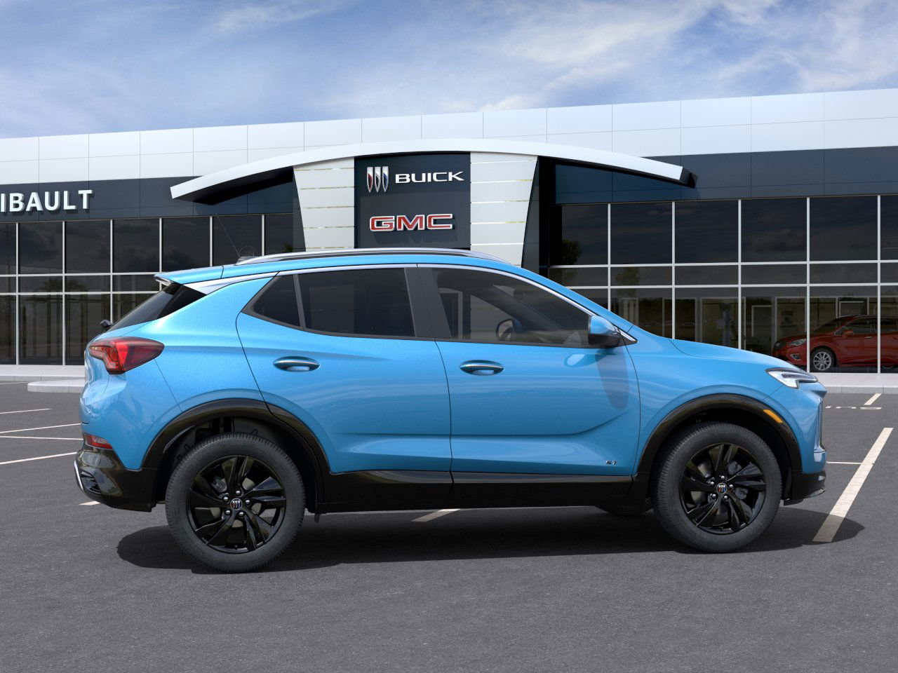 2025 Buick Encore GX Sport Touring Aquamarine Blue Metallic Saint-Eustache - photo #4