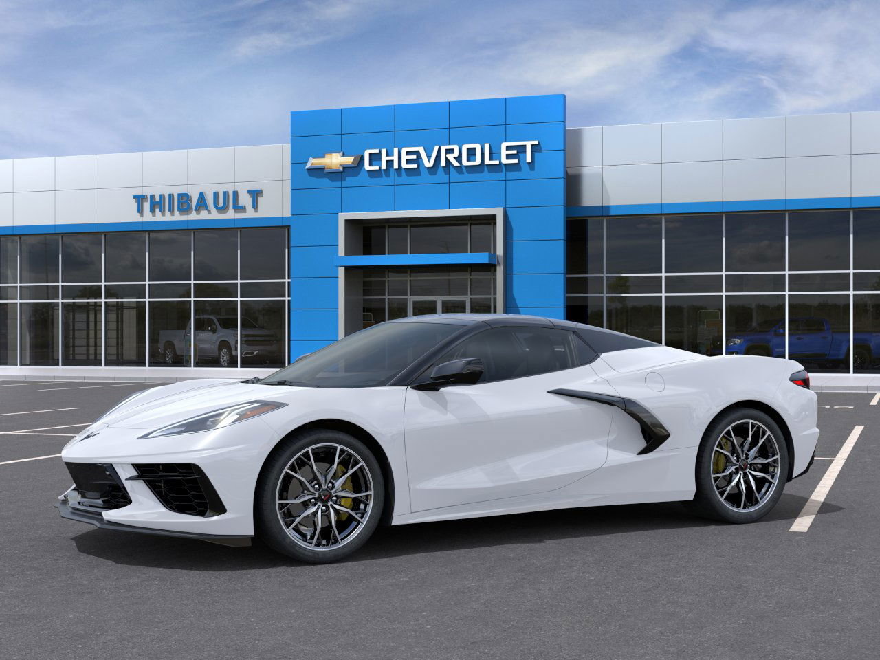 Chevrolet Corvette 3LT 2024 Blanc arctique Saint-Eustache - photo #1