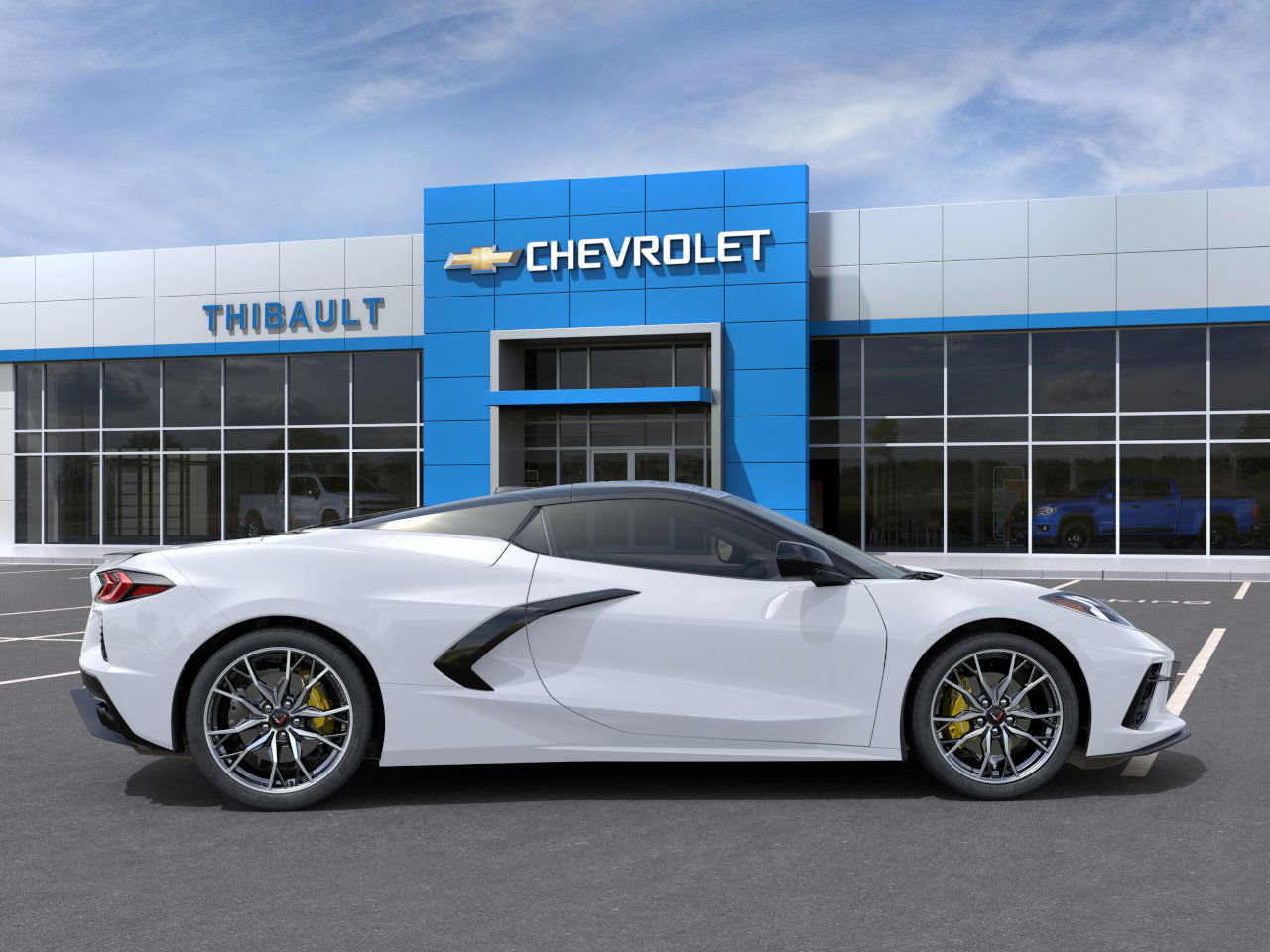 Chevrolet Corvette 3LT 2024 Blanc arctique Saint-Eustache - photo #4