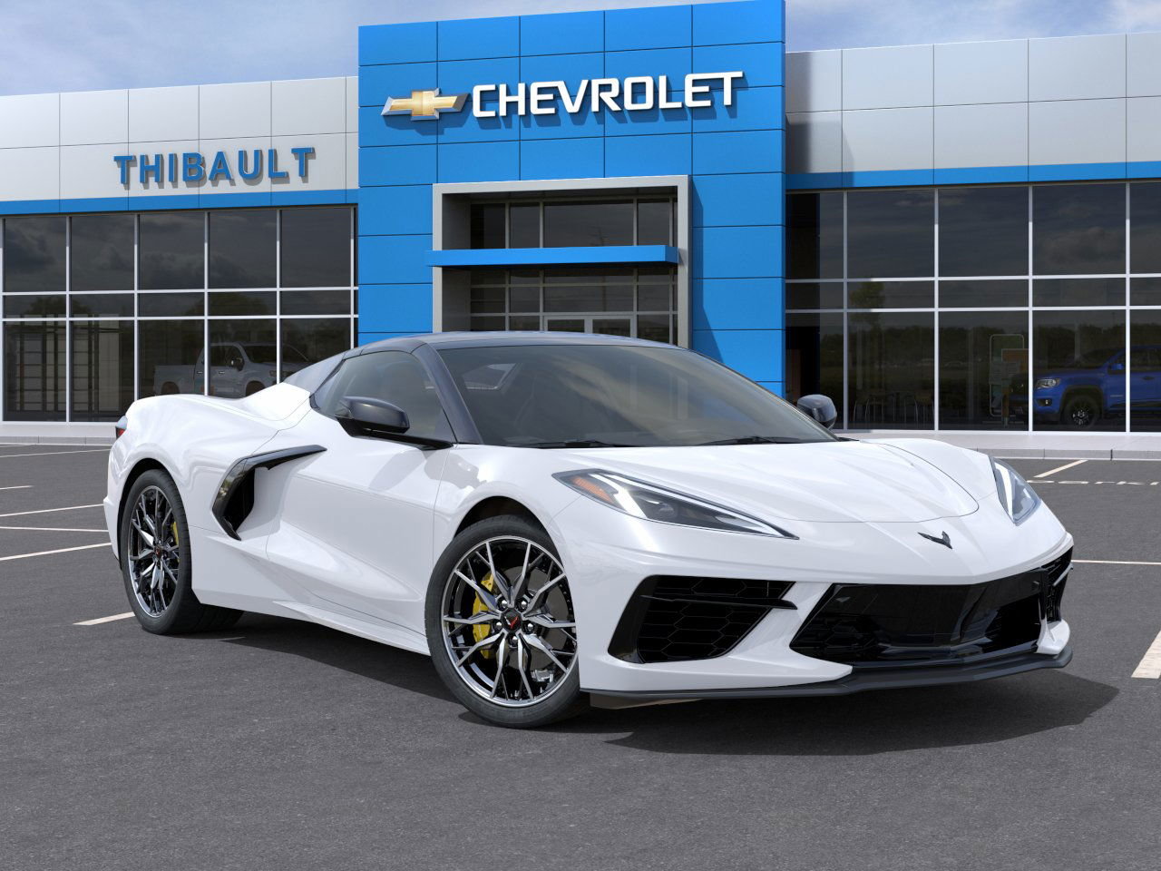 Chevrolet Corvette 3LT 2024 Blanc arctique Saint-Eustache - photo #6
