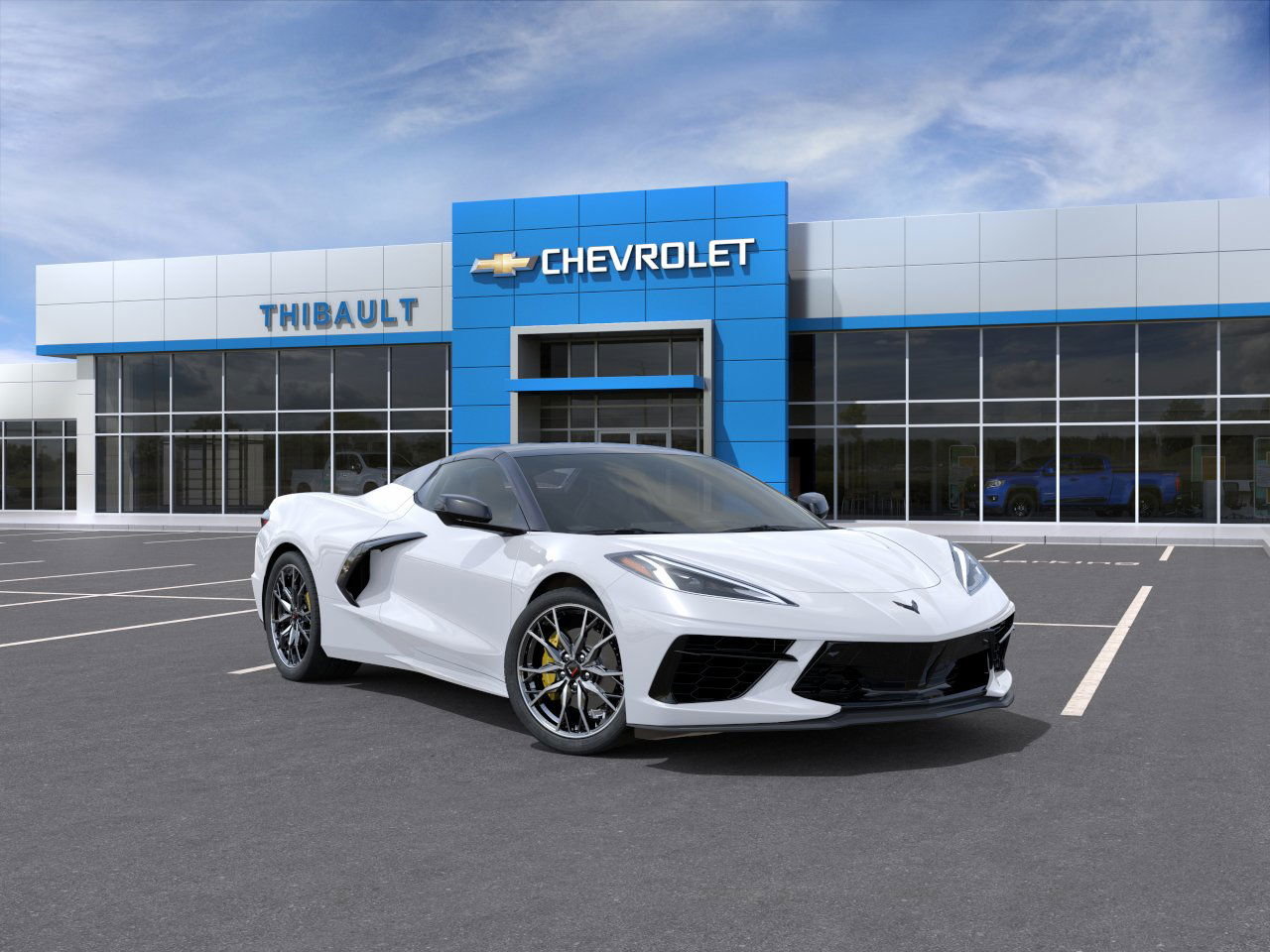 Chevrolet Corvette 3LT 2024 Blanc arctique Saint-Eustache - photo #0