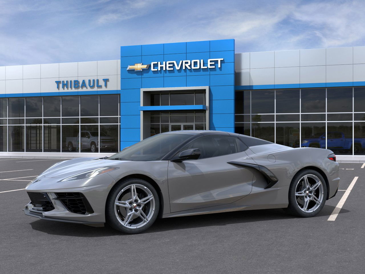2024 Chevrolet Corvette 2LT Sea Wolf Grey Tricoat Saint-Eustache - photo #1