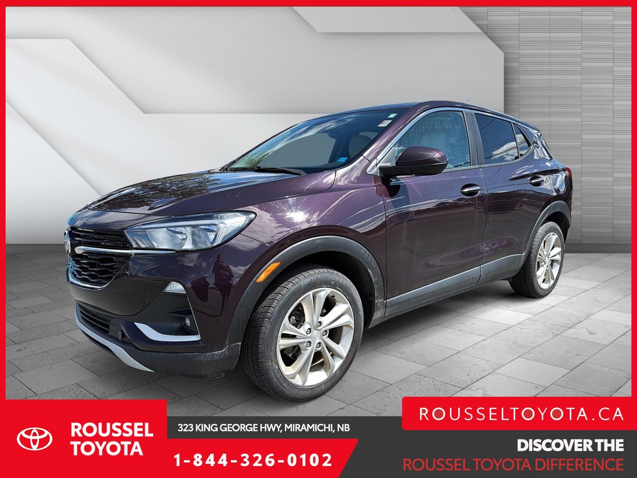 Black Currant Metallic 2020 Buick Encore GX SUV / Crossover All-Wheel Drive Automatic
