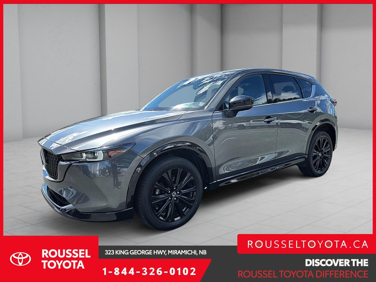 Gray (Machine Grey Metallic) 2024 Mazda CX-5 SUV / Crossover Automatic