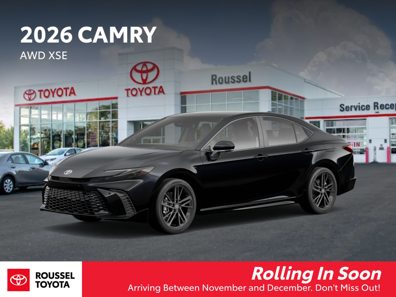 2026 Toyota Camry XLE AWD