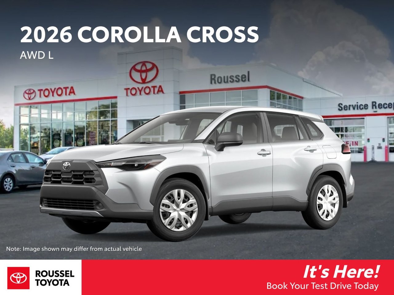  2026 Toyota Corolla Cross L AWD   