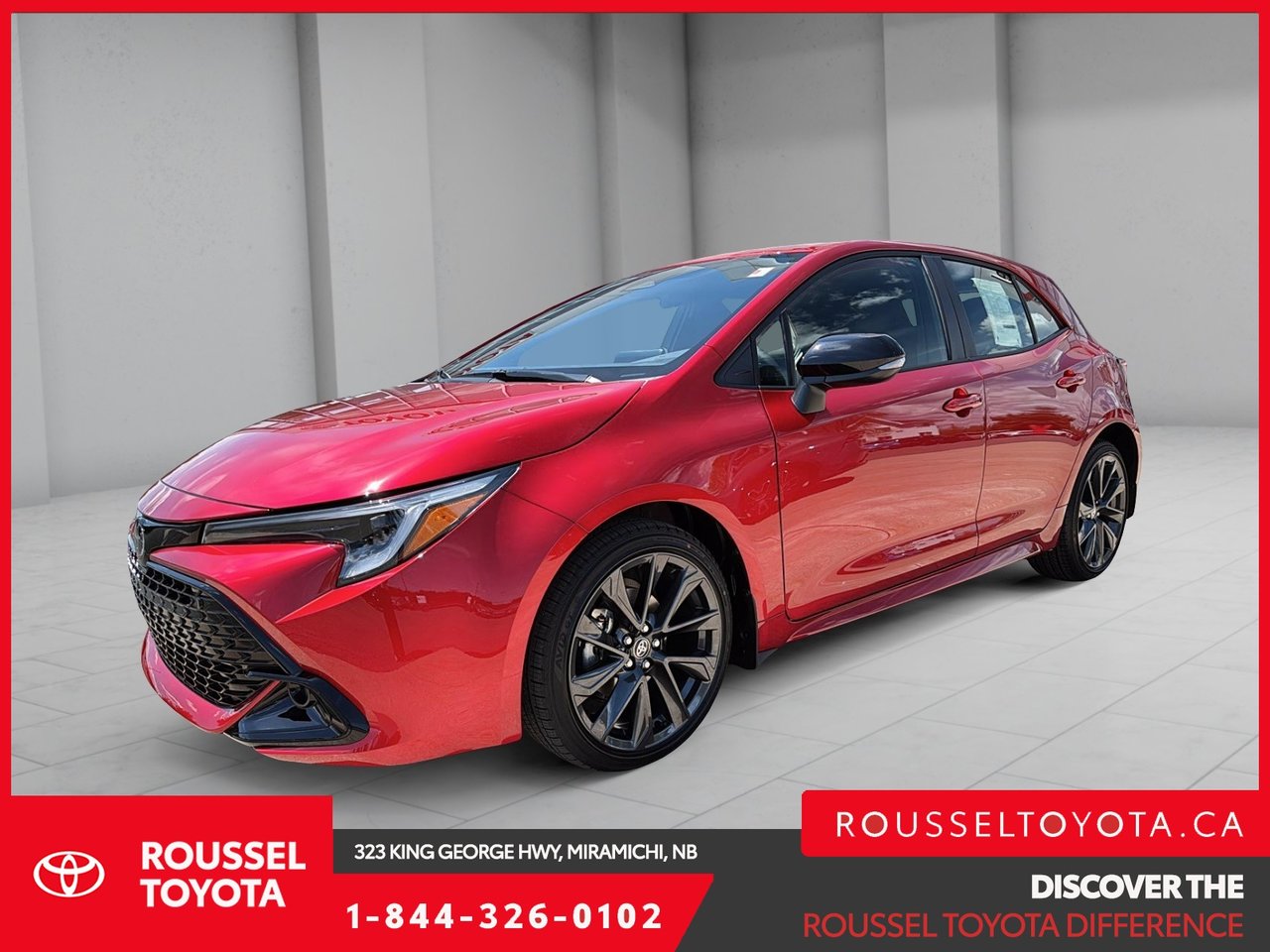 Finish Line Red 2026 Toyota Corolla Hatchback SE Upgrade FWD Hatchback  Automatic