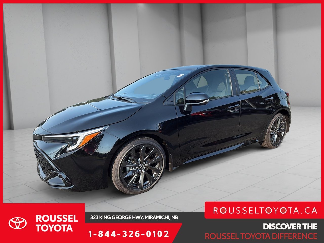 Midnight Black Metallic 2026 Toyota Corolla Hatchback Hatchback  Automatic