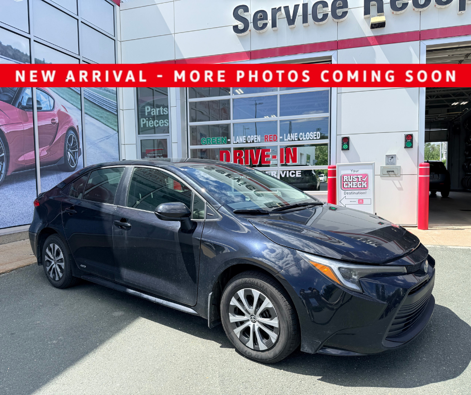 Midnight Black Metallic 2024 Toyota Corolla Hybrid Sedan All-Wheel Drive