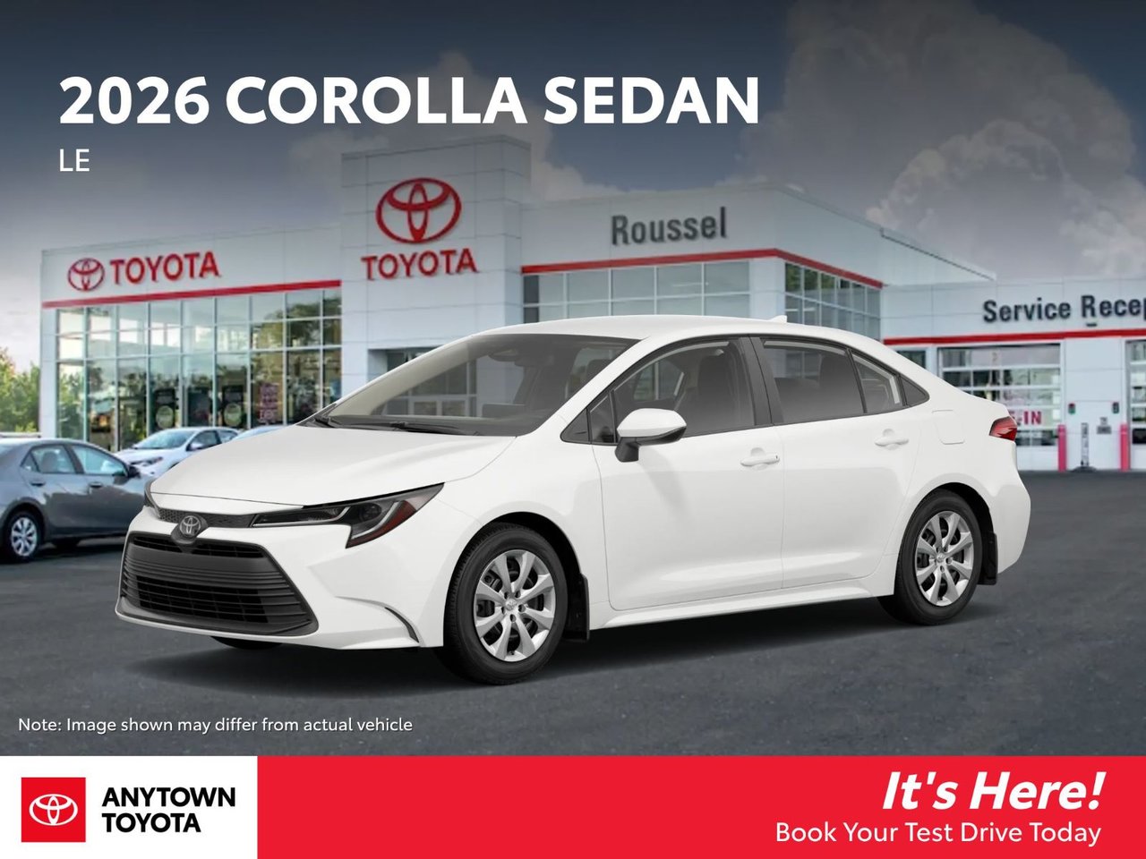 2026 Toyota Corolla LE FWD