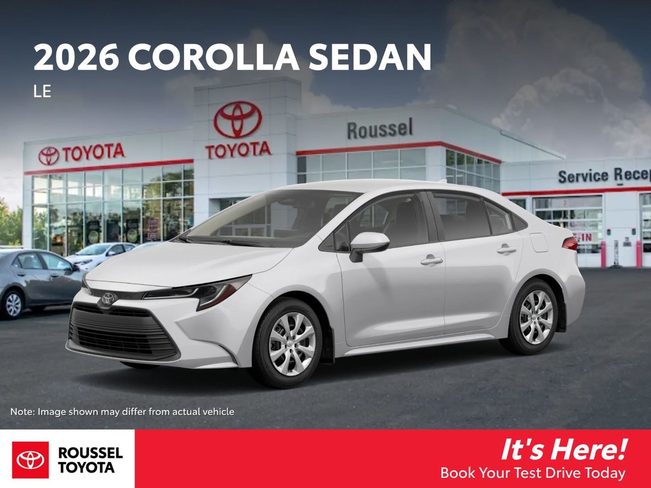  2026 Toyota Corolla LE FWD   