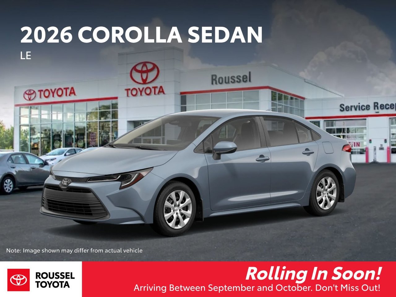 2026 Toyota Corolla LE FWD