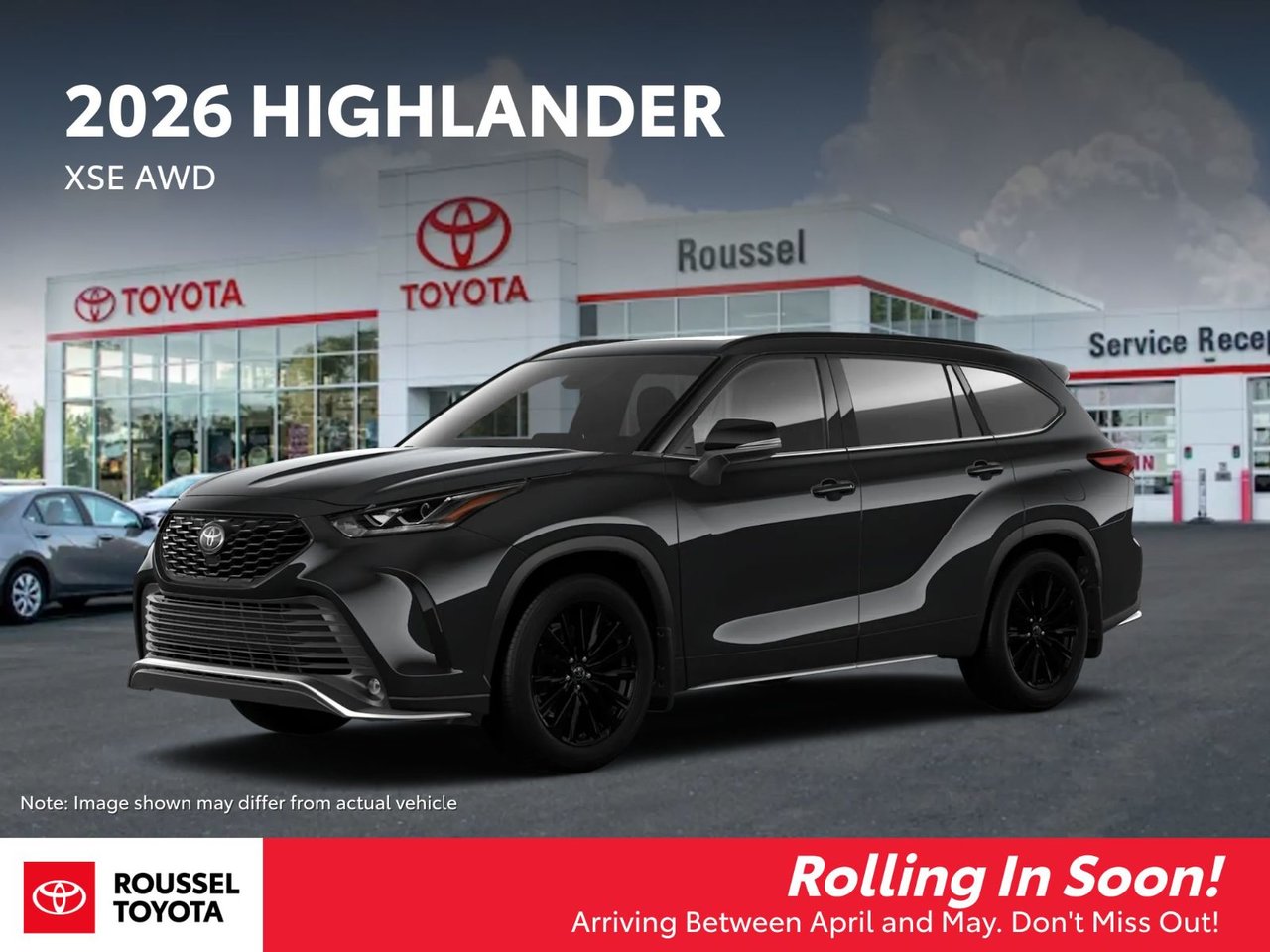 2026 Toyota Highlander XSE AWD