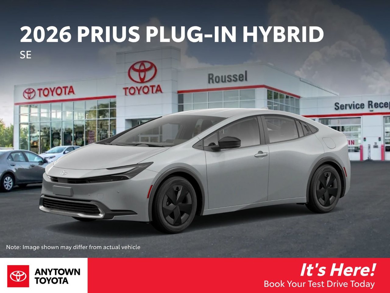 2026 Toyota Prius Plug-In Hybrid SE FWD