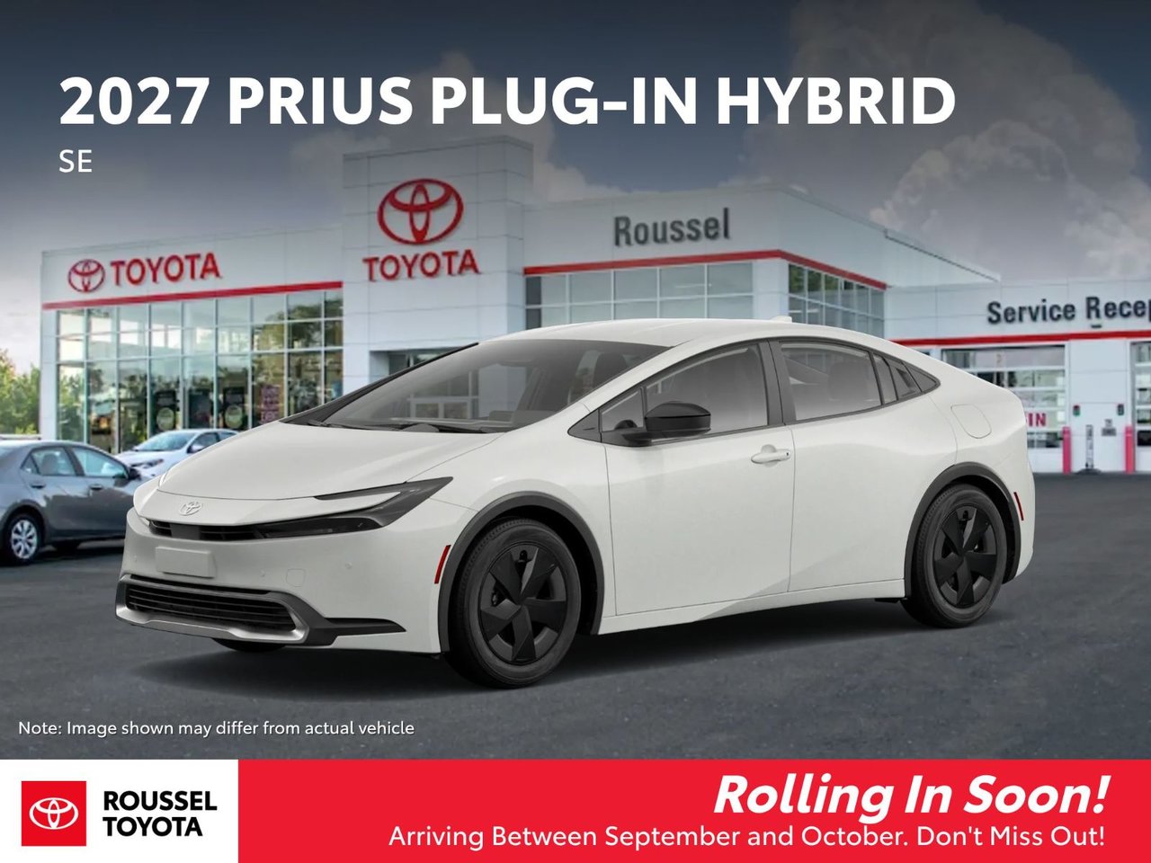 2027 Toyota Prius Plug-In Hybrid SE FWD