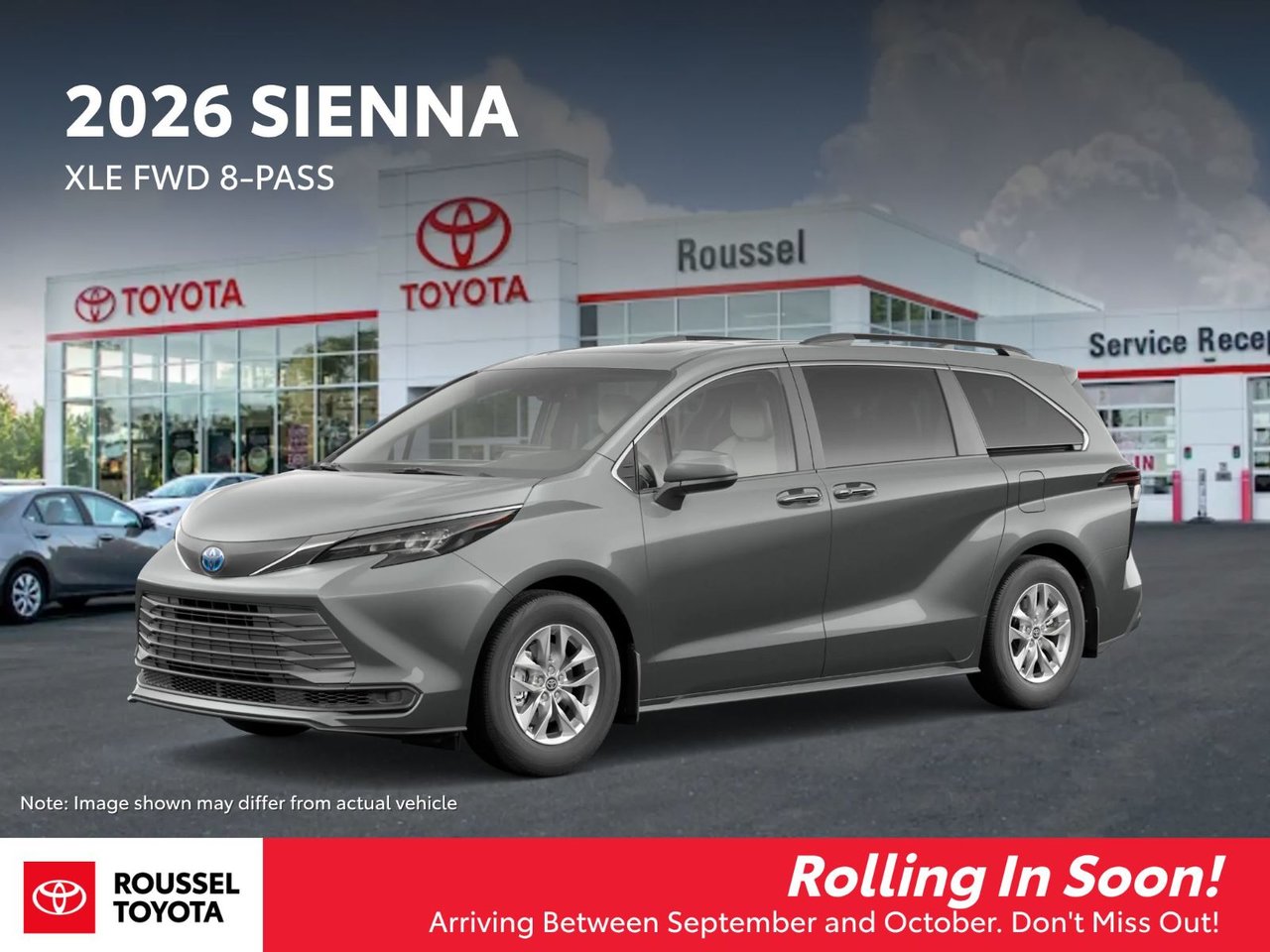 Heavy Metal 2026 Toyota Sienna Minivan Front-Wheel Drive Automatic