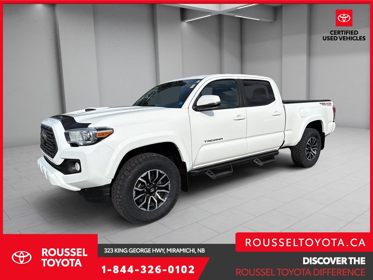 Midnight Black Metallic 2022 Toyota Tacoma Pickup Truck  Automatic