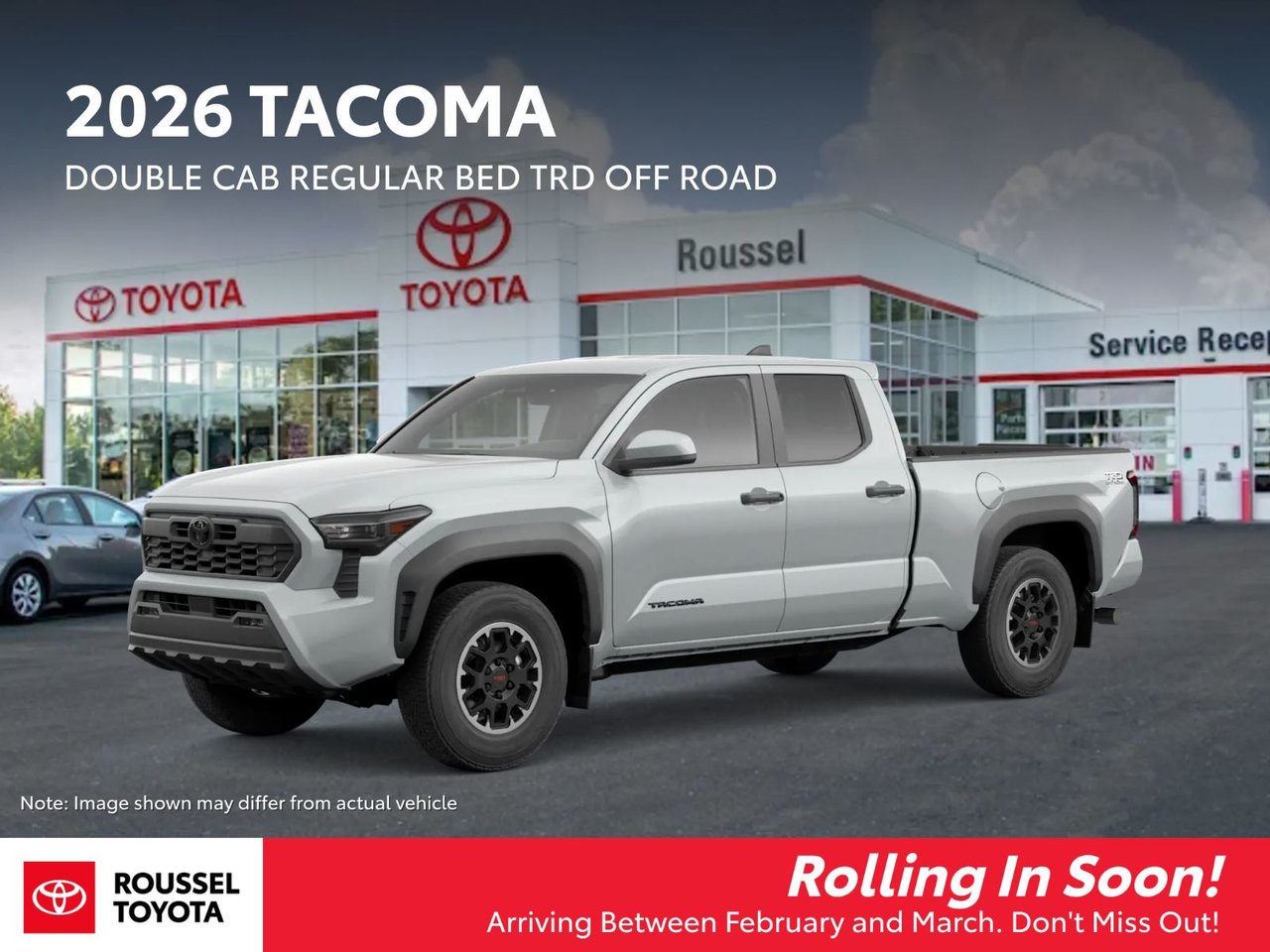 2026 Toyota Tacoma TRD Off-Road Double Cab 4WD
