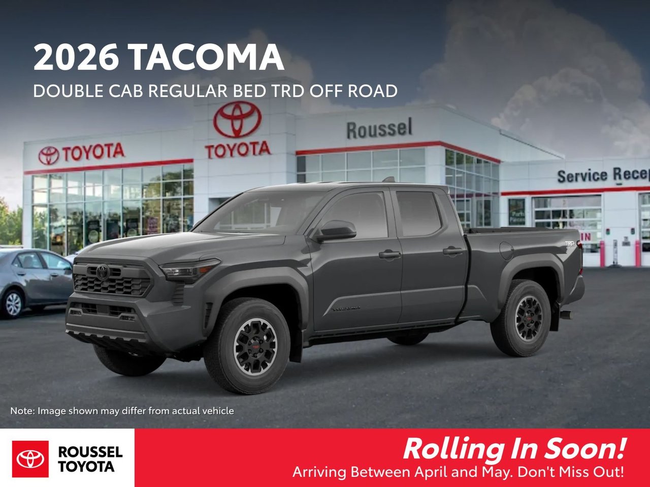2026 Toyota Tacoma TRD Off-Road Double Cab 4WD