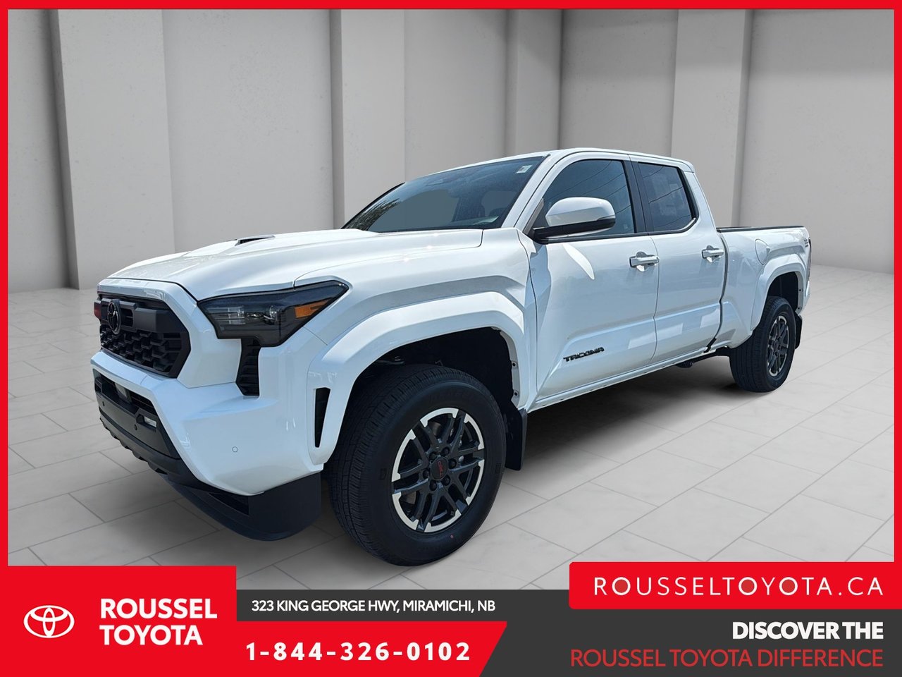 White 2026 Toyota Tacoma Pickup Truck Automatic