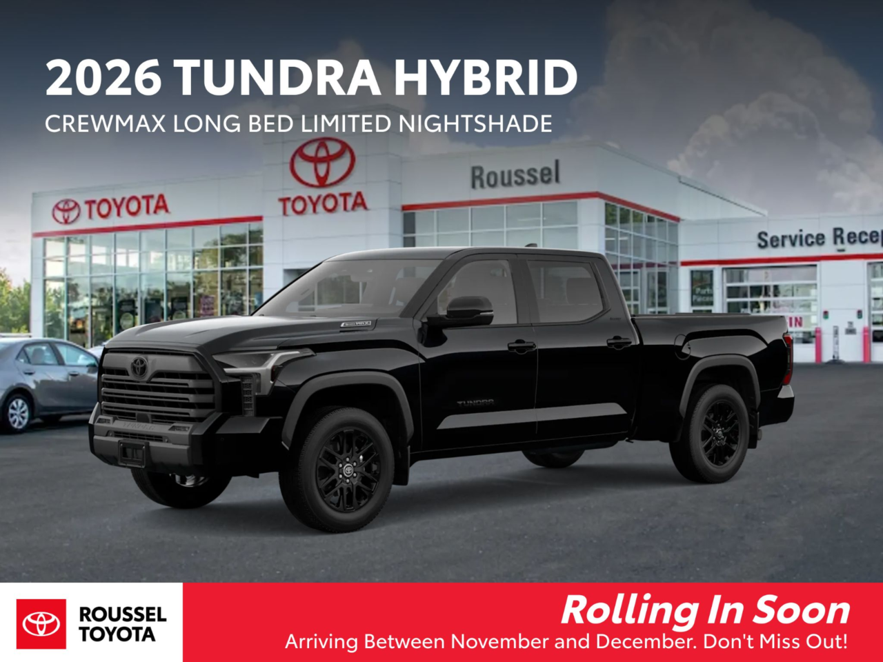 2026 Toyota Tundra Hybrid Limited HV CrewMax Cab 4WD