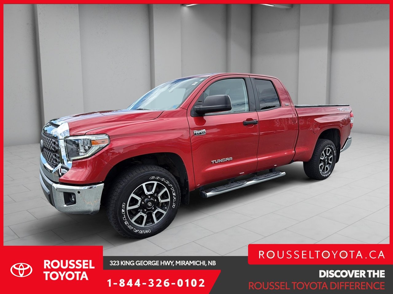 Barcelona Red Metallic 2018 Toyota Tundra Pickup Truck Four-Wheel Drive Automatic