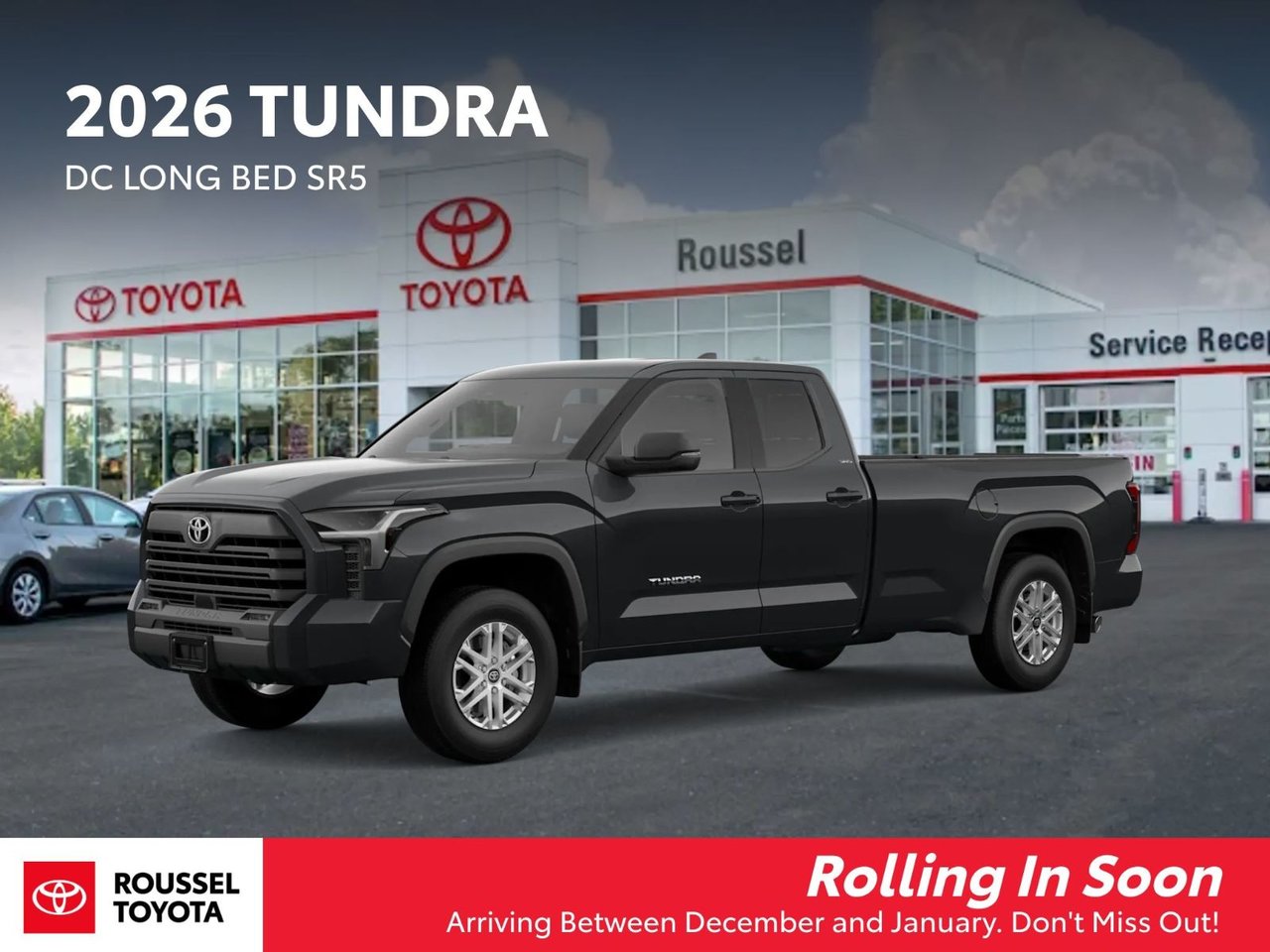 2026 Toyota Tundra SR5 CrewMax Cab 4WD
