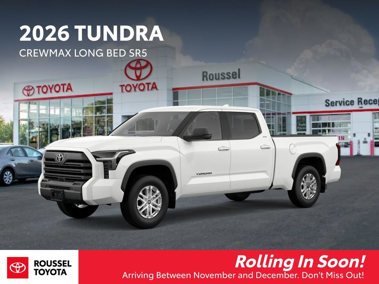 Toyota Tundra SR CrewMax Cab 4WD 2026