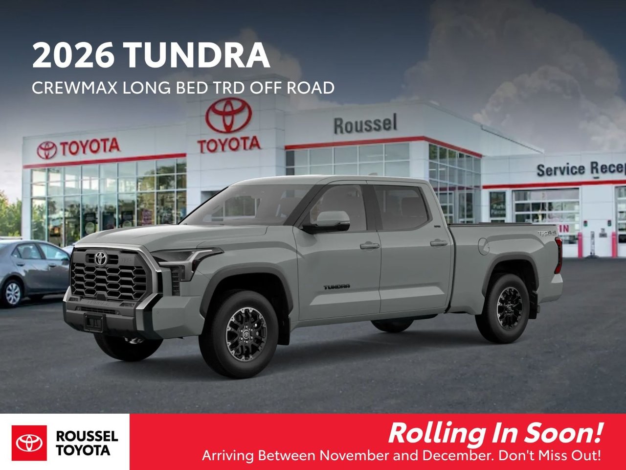 Toyota Tundra SR CrewMax Cab 4WD 2026