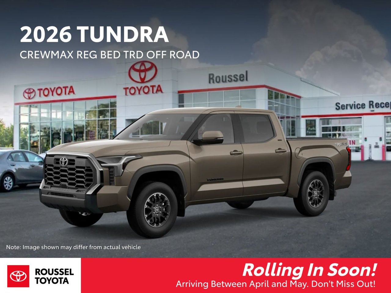 2026 Toyota Tundra TRD Off Road CrewMax Cab 4WD